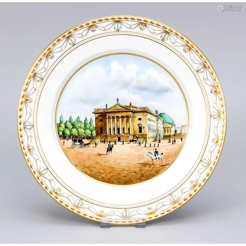 View plate with the opera hous