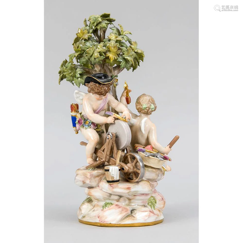 Cupid group. Meissen, Mark 185