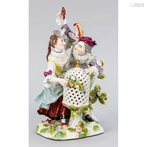 Bird catcher couple, beehive m