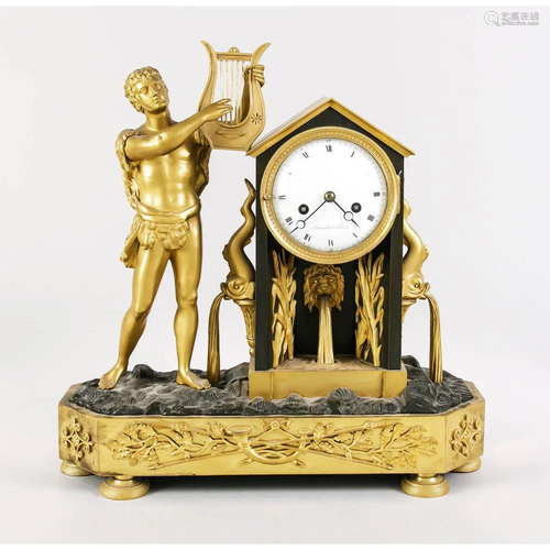 franz. Figuren Pendule Bronze