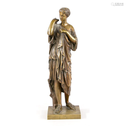 Diana von Gabii, bronze statue
