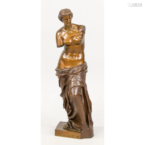 Venus de Milo, large bronze sc