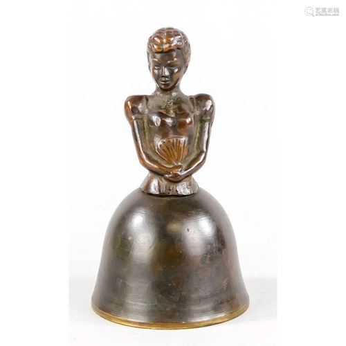 Figural table bell around 1920