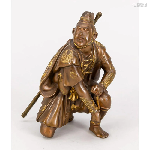 Figur eines Samurai, Japan, 19