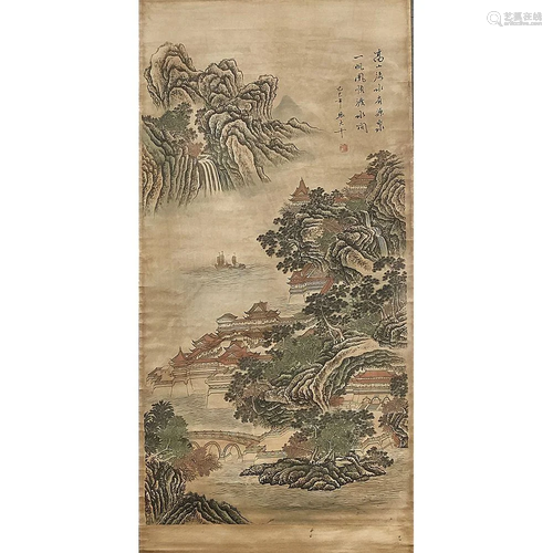 Scroll painting, China, 1st ha