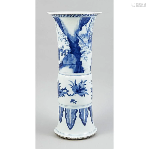 Stangenvase, China, 19. Jh. Um