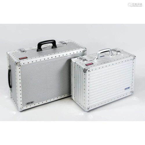 2 Rimowa Aluminium Hartschalen