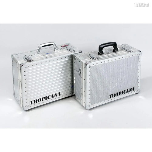 2 Rimowa Aluminium Hartschalen