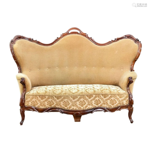Louis-Philippe-Sofa um 1860. M