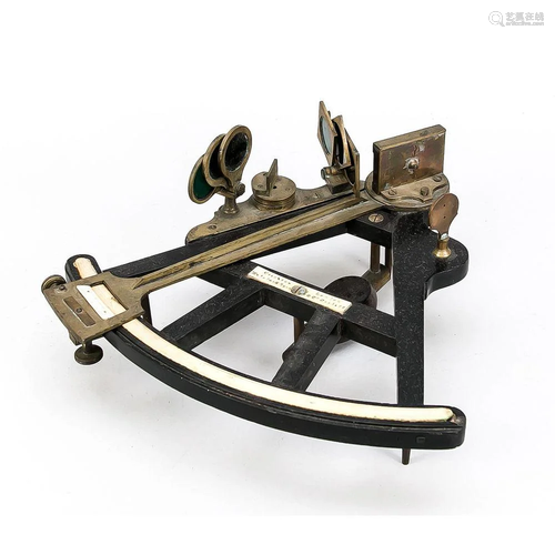 Sextant, 18./19. Jh. Schwarz l