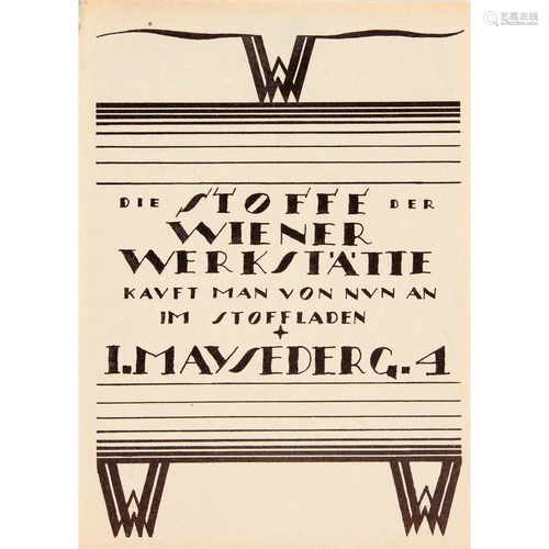 5x Wiener WerkstÃ¤tte, 1st Wien