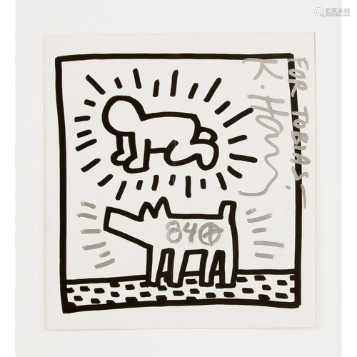 Keith Haring (1958-1990), auto