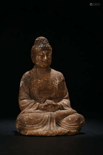 Old Collection：A Sandalwood Sakyamuni Statue