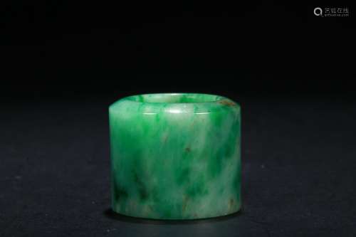 Old Collection  A Jadeite Thumb Ring