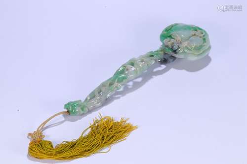 Seventeenth Century：A Jadeite Ruyi