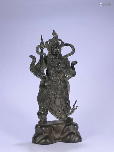 Old Collection：A Copper Vedic Statue