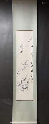 a chinese painting by lou shibai in modern times