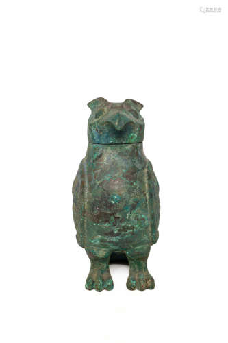 Chinese Early China Period Bronze Ritual Vessel