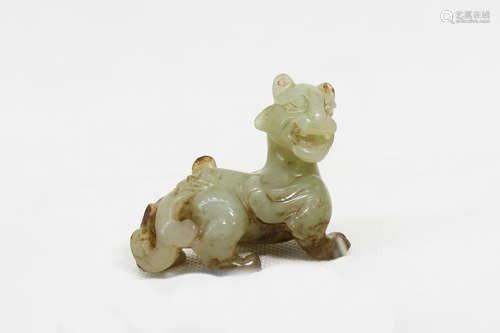 Chinese Hetian Jade Beast