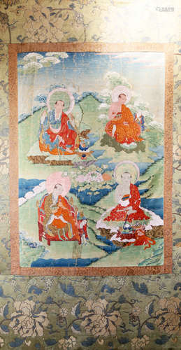 Chinese Exquisite Thangka