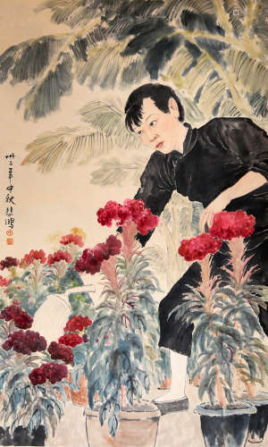 Chinese Xu Beihong'S Painting