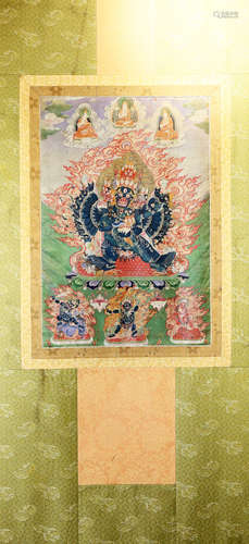 Chinese Exquisite Thangka