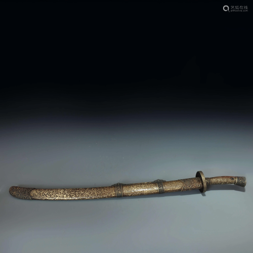 ANCIENT CHINESE,BRONZE KNIFE