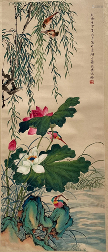 Chinese Hanging Scroll Painting