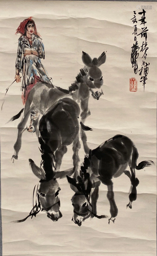 Chinese Hanging Scroll Painting