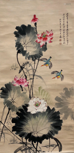 Chinese Hanging Scroll Painting