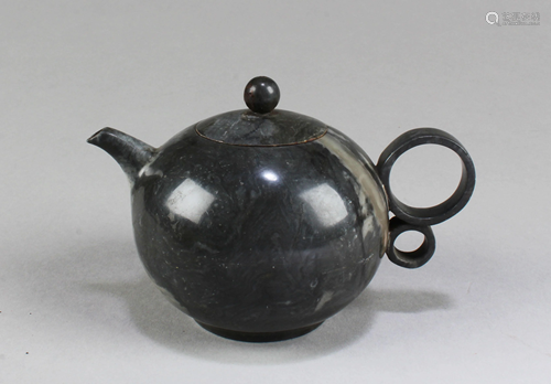 Chinese Jadestone Teapot