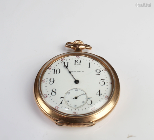 A Waltham Pocket Chronograph Watch