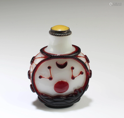 Chinese Peking Glass Snuff Bottle