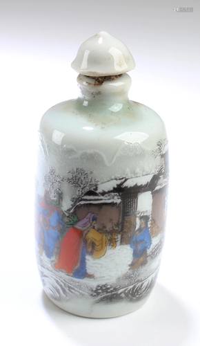 Chinese Porcelain Snuff Bottle