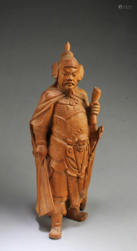 Chinese HuangYangMu Carved Statue