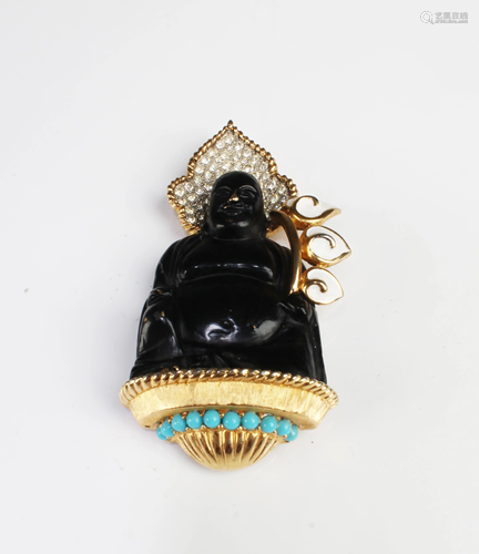 A Gilt Bronze Buddha Statue