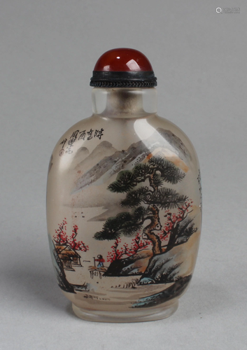 Chinese Crystal Snuff Bottle