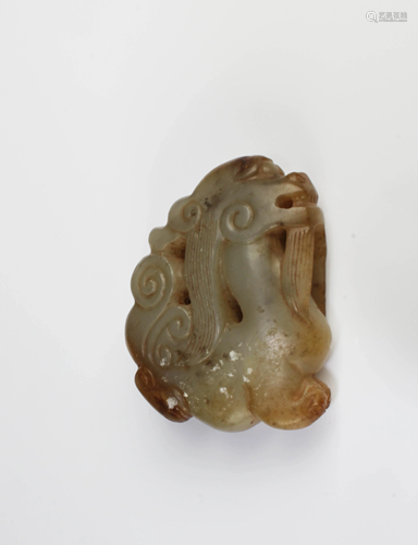 A Carved Jade Ornament