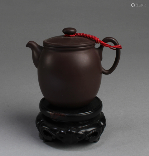 A Bronze Zisha Teapot