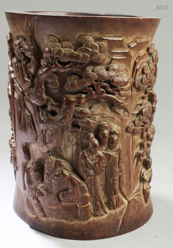 Chinese Bamboo Brushpot