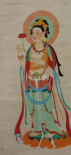 Chinese Hanging Scroll Painting