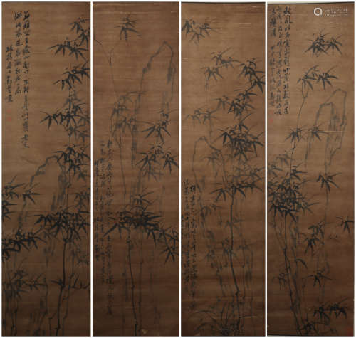 Qing dynasty Zheng banqiao's painting