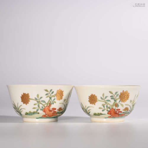 Daoguang A pair of small bowls