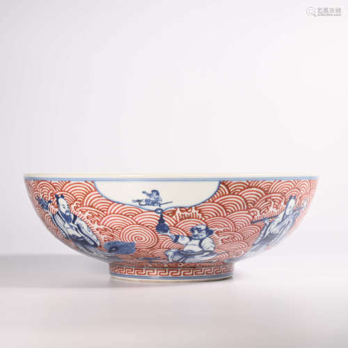 Daoguang Baby Play Picture Bowl