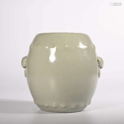 Qianlong Monochrome Glazed Jar