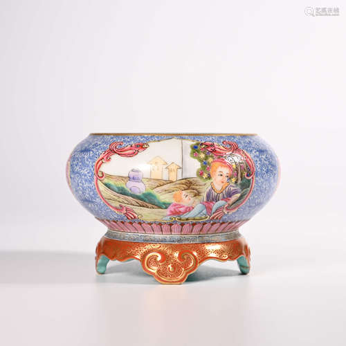 Qianlong Doucai Water Bowl