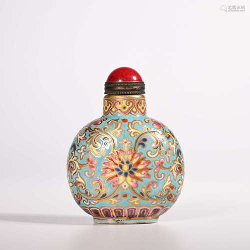 Daoguang Pastel Snuff Bottle