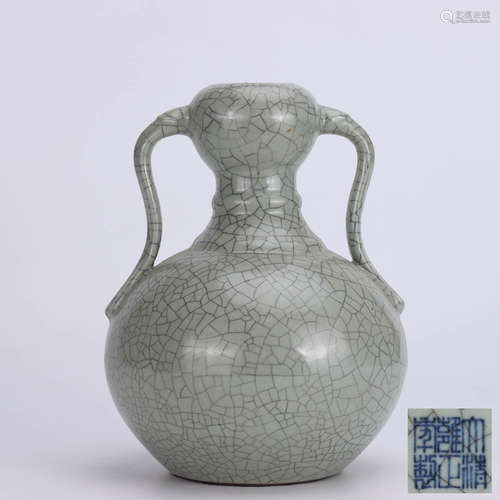 Yongzheng imitation brother glaze amphibian