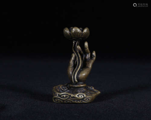 Bronze Incense Holder Qing Style