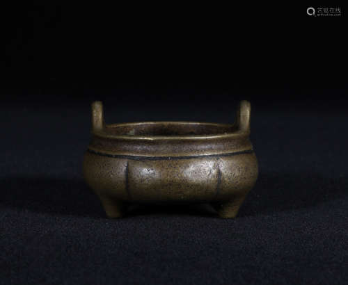 Bronze Censer Qing Style